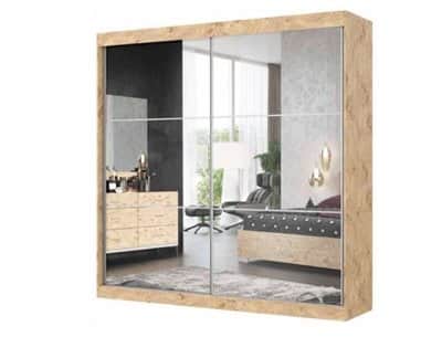 ארון הזזה 2 דלתות דגם פייר 240