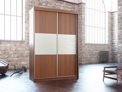 ארון הזזה 2 דלתות דגם טוקיו סחלב במידות רוחב לבחירה 120, 160