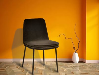 כיסא דגם 9067 SMITH רגל שחורה